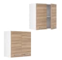 Vicco Hängeschrank R-Line Sonoma/Weiß 60 cm Bild 5