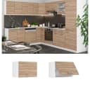Vicco Hängeschrank R-Line Sonoma/Weiß Flach Bild 1
