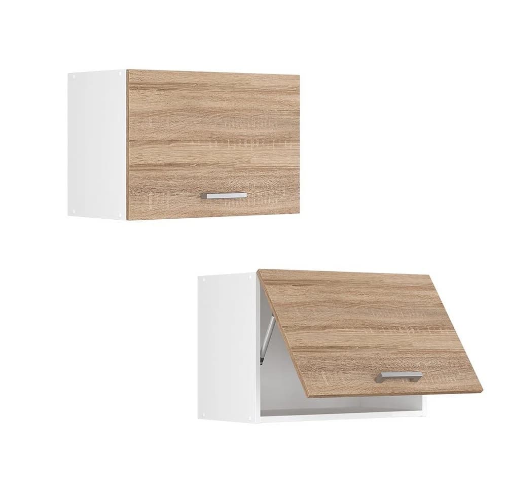 Vicco Hängeschrank R-Line Sonoma/Weiß Flach - Bild 5