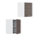 Vicco Eckhängeschrank R-Line Grau/Weiß Küchenschrank Bild 5