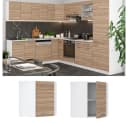 Vicco Eckhängeschrank R-Line Weiß/Sonoma Bild 1