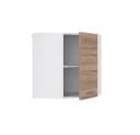 Vicco Eckhängeschrank R-Line Weiß/Sonoma Bild 4