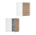 Vicco Eckhängeschrank R-Line Weiß/Sonoma Bild 5