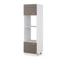 Vicco Mikrowellenumbauschrank R-Line Edelgrau Weiß 60 cm Bild 2