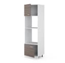 Vicco Mikrowellenumbauschrank R-Line Edelgrau Weiß 60 cm Bild 4