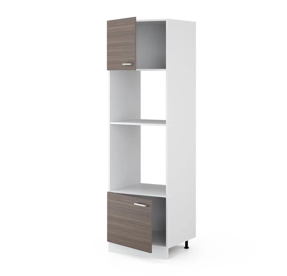 Vicco Mikrowellenumbauschrank R-Line Edelgrau Weiß 60 cm - Bild 4