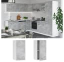 Vicco Hängeschrank R-Line Beton/Weiß 40 cm Bild 1