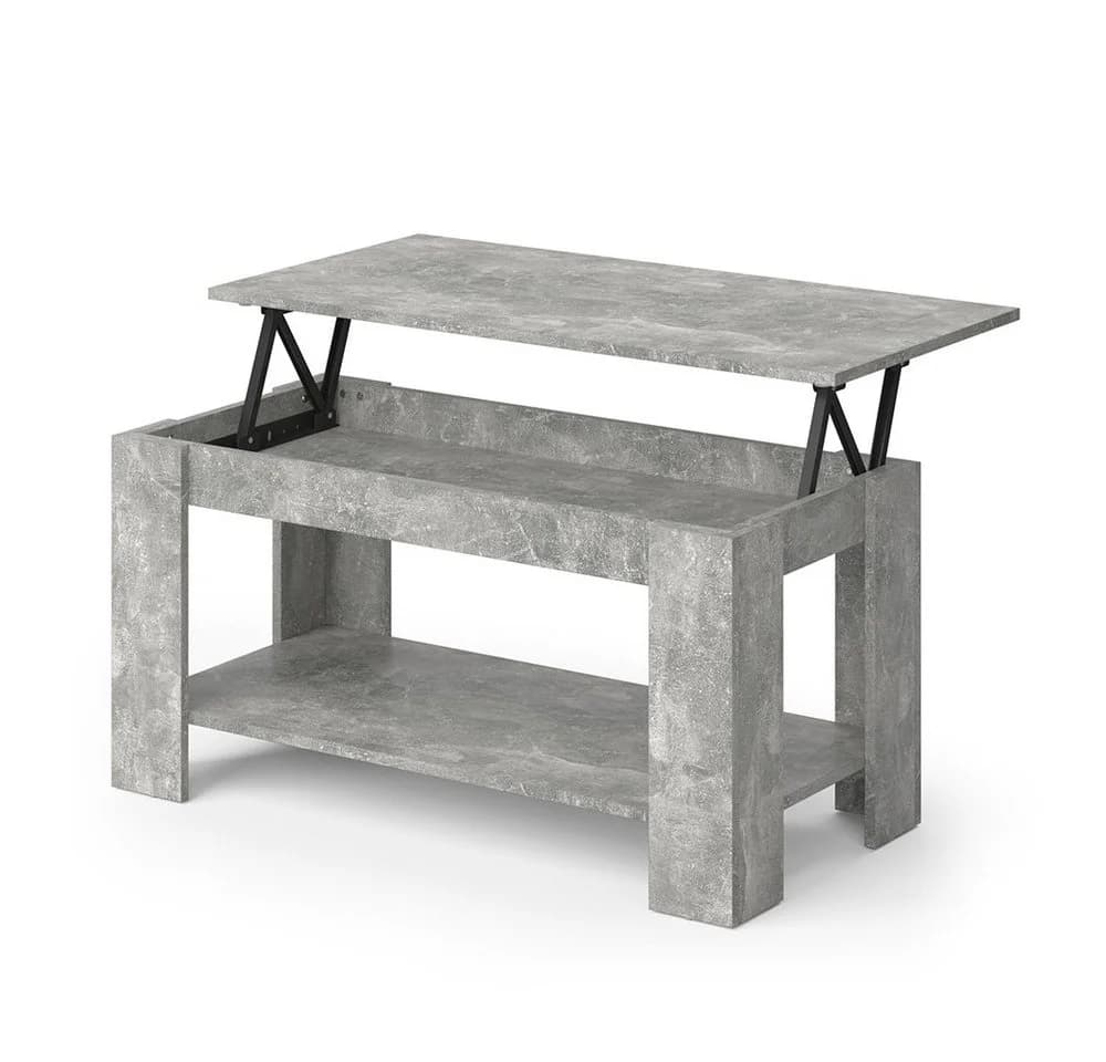 Vicco Couchtisch Lorenz Beton Liftfunktion höhenverstellbar - Bild 2