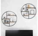 Vicco Loft Wandregal Fyrk Eiche rustikal/Schwarz Industrial Bild 5