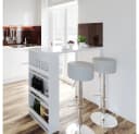 Vicco Bartisch Weiß Moderner Bartresen mit Regal Bild 5