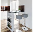 Vicco Bartisch Weiß Anthrazit 3 Fächer Modern Bild 5