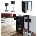 Vicco Bartisch Anthrazit Moderner Tresen mit Aufbewahrung Bild 4