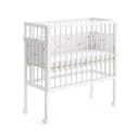 VitaliSpa® Beistellbett Sophie Weiß mit Höhenverstellung Bild 5