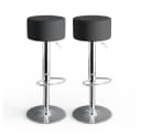 Vicco Barhocker 2er Set Schwarz Höhenverstellbar Bild 3