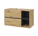 Vicco Waschbeckenunterschrank Viola Eiche/Anthrazit Modern Bild 3