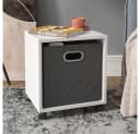 Vicco Rollcontainer 1 Fach Büroregal Weiß Melaminharz Bild 5