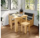 Vicco Eckbankgruppe Roman Goldkraft Eiche/Anthrazit mit Polsterung Bild 5