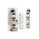 Vicco Schuhregal Sara Weiß 8 Ablagen Schuhschrank Bild 1