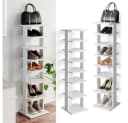 Vicco Schuhregal Sara Weiß 8 Ablagen Schuhschrank Bild 4