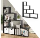 Vicco Treppenregal ASYM Raumteiler Schwarz Skandinavisch Bild 4