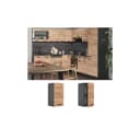 Vicco Hängeschrank R-Line Anthrazit/Goldkraft Eiche 30 cm Bild 1