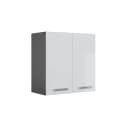Vicco Hängeschrank R-Line Weiß Hochglanz Anthrazit 60 cm Bild 3