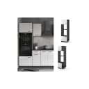 VICCO R-Line Küchenschrank Anthrazit Mikrowellenumbau Bild 1