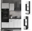 VICCO R-Line Küchenschrank Anthrazit Mikrowellenumbau Bild 2