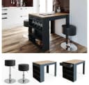 Vicco Bartisch Repose mit 2 Hockern Anthrazit Eiche Bild 4