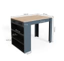 Vicco Bartisch Repose Multifunktionell Anthrazit Eiche Bild 5
