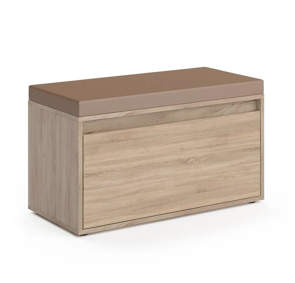 Vicco Schuhbank Iker Sonoma Skandinavisch mit Sitzfläche - Bild 2