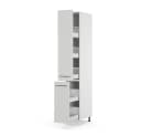Vicco Apothekerhochschrank 30 cm Weiß Hochglanz Fame-Line Küchenschrank Bild 4