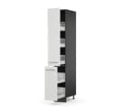 Vicco Apothekerhochschrank Fame-Line Weiß Hochglanz 30 cm Bild 4