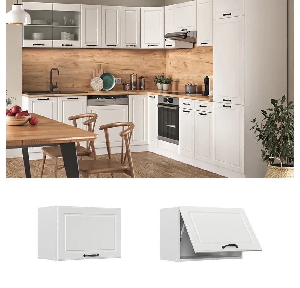 Vicco Hängeschrank R-Line Weiß Landhaus 60 cm - Bild 2