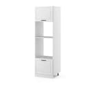 Vicco Mikrowellenumbauschrank R-Line Weiß Landhaus 60 cm Bild 3