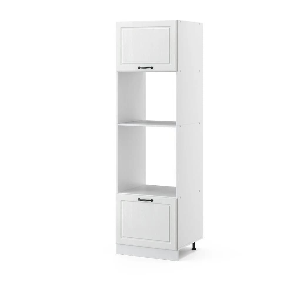 Vicco Mikrowellenumbauschrank R-Line Weiß Landhaus 60 cm - Bild 3
