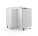 Vicco Eckunterschrank R-Line Weiß Landhaus Modular Bild 3