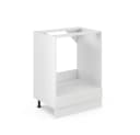 Vicco Herdumbauschrank R-Line Weiß Landhaus 60 cm Bild 3