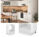 Vicco Herdumbauschrank R-Line Weiß Landhaus 60 cm Bild 4