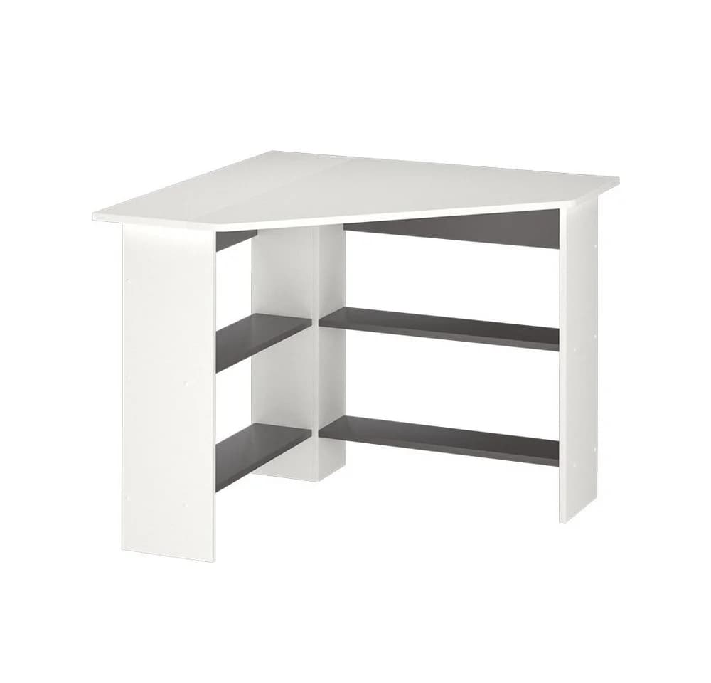 Vicco Eckschreibtisch Arion Weiß/Anthrazit Modernes Design - Bild 2