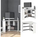 Vicco Eckschreibtisch Arion Weiß/Anthrazit Modernes Design Bild 4