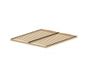 HeimLiving Schrankbett Classico 140/160 Horizontal Weiß Hochglanzfront Bild 4