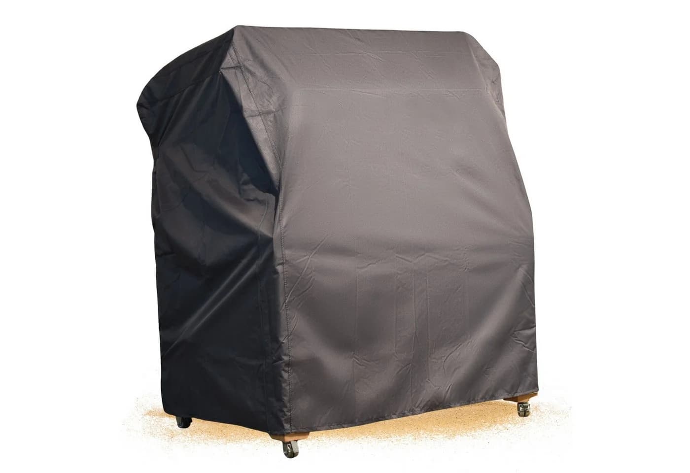 Strandkorb Hanse Schutzhülle 142cm Grau Anthrazit Ripstop TPU - Bild 2