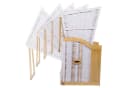 Strandkorb Hanse Ostsee XXL 2,5-Sitzer Volllieger Beige Grün Bild 3