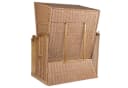 Strandkorb Hanse 2-Sitzer Ostsee Volllieger Beige Rot Wacholder Polyrattan Bild 4