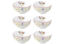 EasyLife Dessertschale 6er-Set Country Life Porzellan Mehrfarbig Bild 2