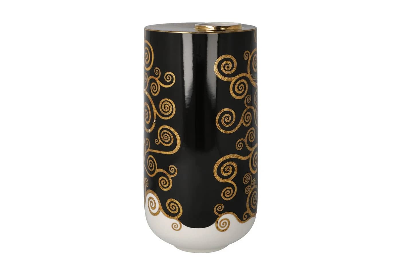 Goebel Dekovase Gustav Klimt Schwarz Gold - Bild 3