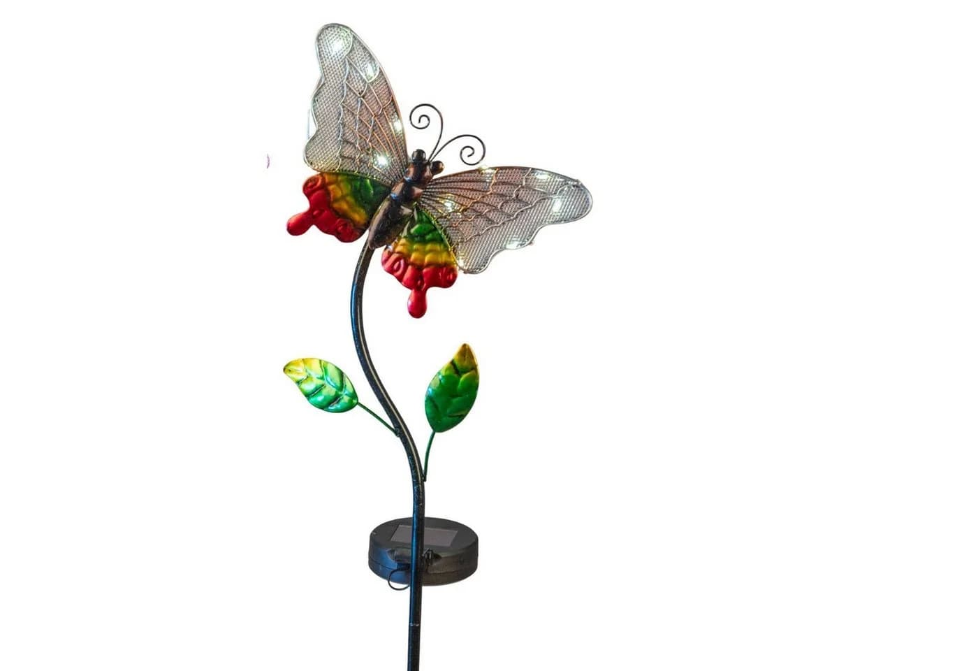 formano Gartenstecker Sommerzeit Schmetterling Metall Mehrfarbig - Bild 2