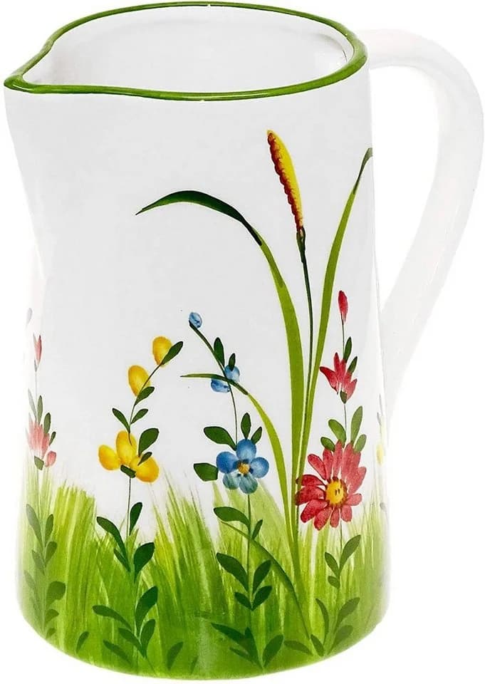 Lashuma Wasserkrug Blumenwiese Keramik 1,5 l - Bild 2