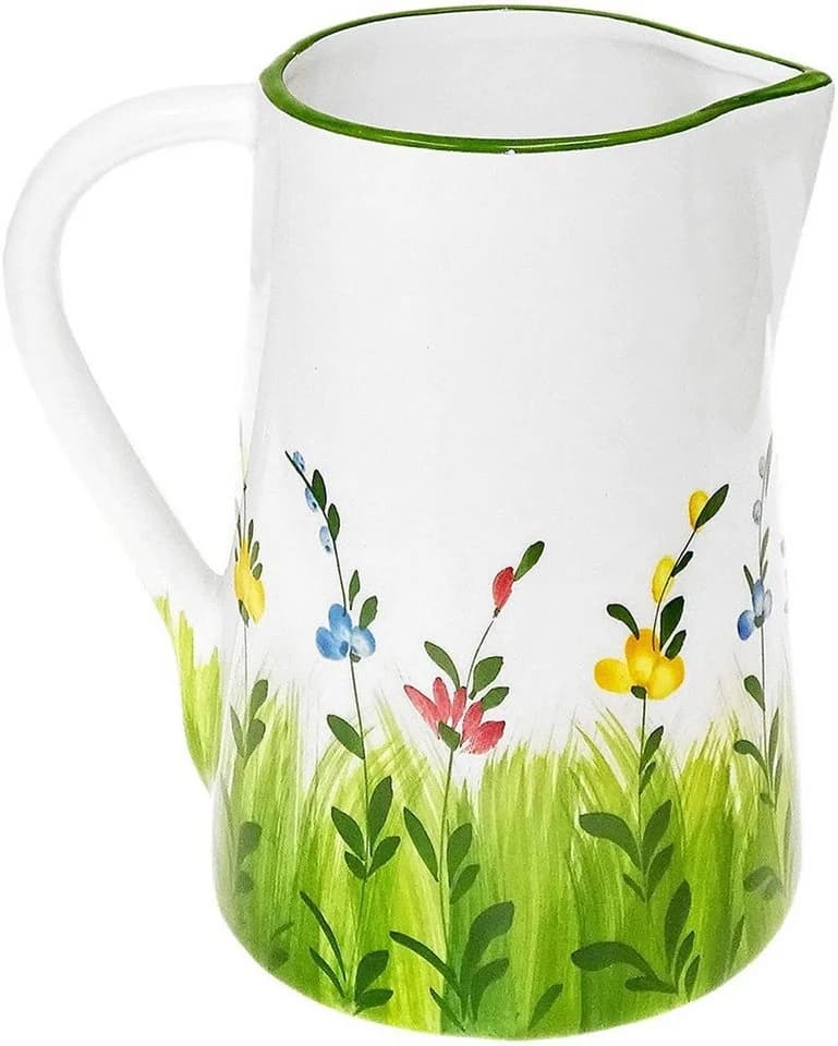 Lashuma Wasserkrug Blumenwiese Keramik 1,5 l - Bild 3